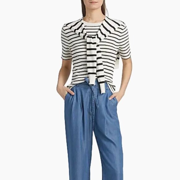 10 Crosby Derek Lam Tops - Derek Lam 10 Crosby Twain Sweater Detachable Shrug Medium NWT Sold Out